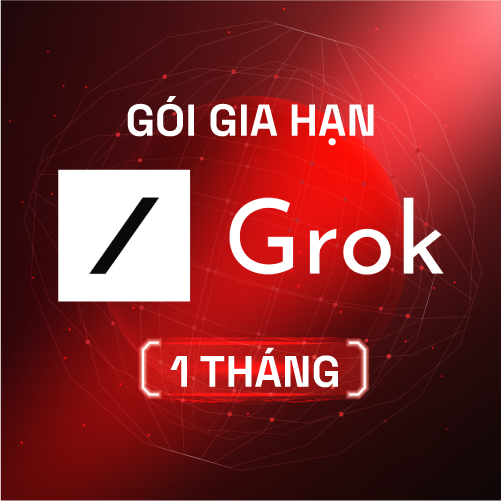 Super Grok AI 30$ 1 tháng - Tài khoản tạo sẵn